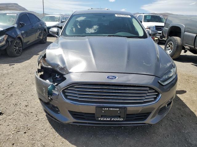 3FA6P0HD4ER256359 - 2014 FORD FUSION SE GRAY photo 5