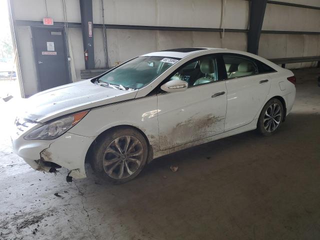 5NPEC4AB3DH608396 - 2013 HYUNDAI SONATA SE WHITE photo 1