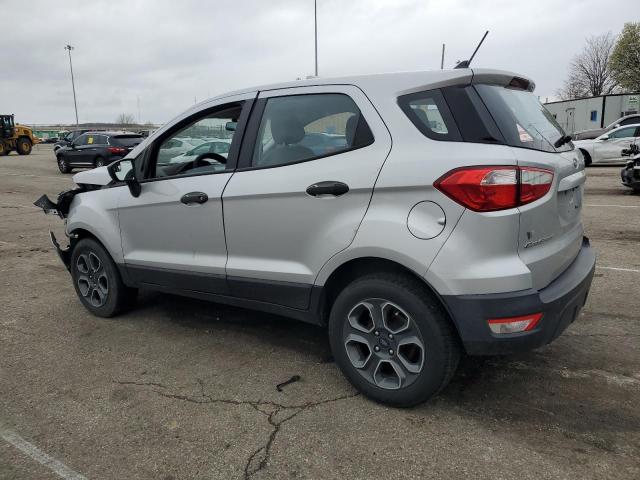 MAJ3S2FE3LC315910 - 2020 FORD ECOSPORT S SILVER photo 2