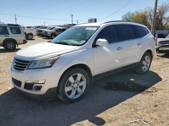 1GNKRGKD1GJ263407 - 2016 CHEVROLET TRAVERSE LT WHITE photo 1