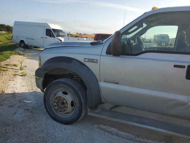 1FDAF57P87EA12134 - 2007 FORD F550 SUPER DUTY SILVER photo 9