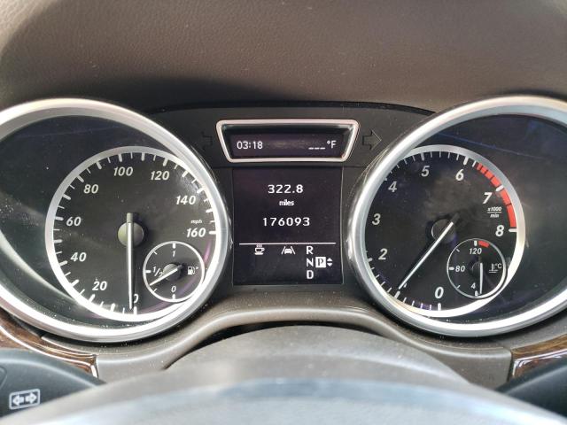 4JGDA5HB3CA028533 - 2012 MERCEDES-BENZ ML 350 4MATIC WHITE photo 9