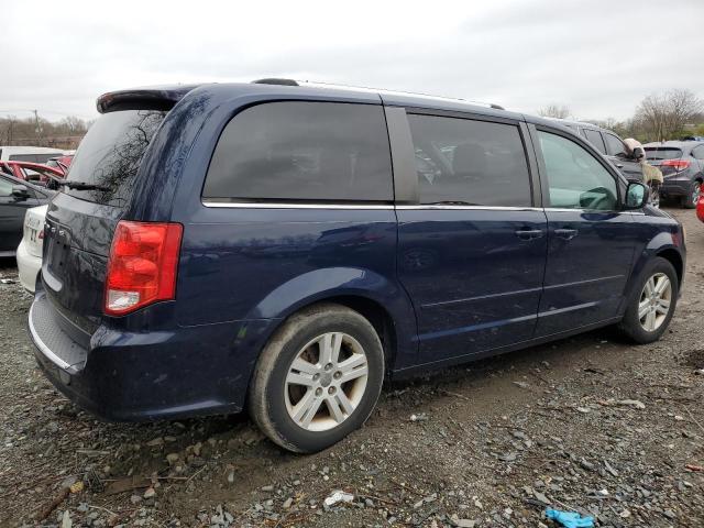 2C4RDGDG8CR265898 - 2012 DODGE GRAND CARA CREW BLUE photo 3