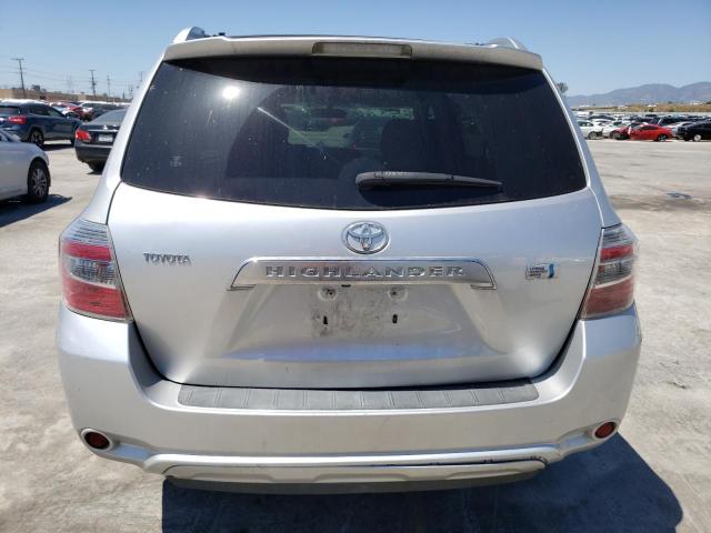 JTEEW41A582005483 - 2008 TOYOTA HIGHLANDER HYBRID SILVER photo 6