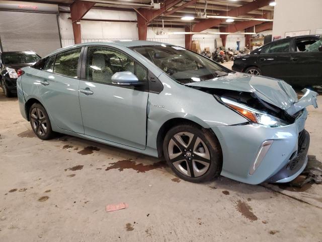 JTDKAMFU6N3172708 - 2022 TOYOTA PRIUS NIGHT SHADE BLUE photo 4