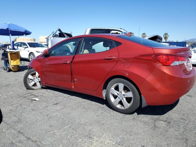 KMHDH4AE4DU734162 - 2013 HYUNDAI ELANTRA GLS RED photo 2