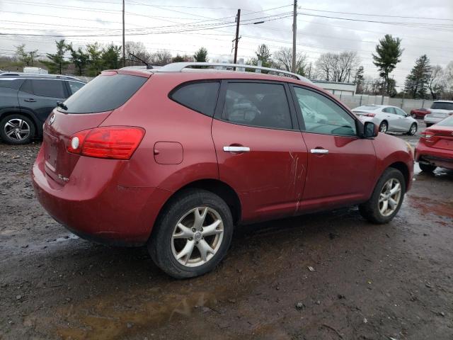 JN8AS5MV2AW122539 - 2010 NISSAN ROGUE S RED photo 3
