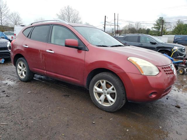 JN8AS5MV2AW122539 - 2010 NISSAN ROGUE S RED photo 4