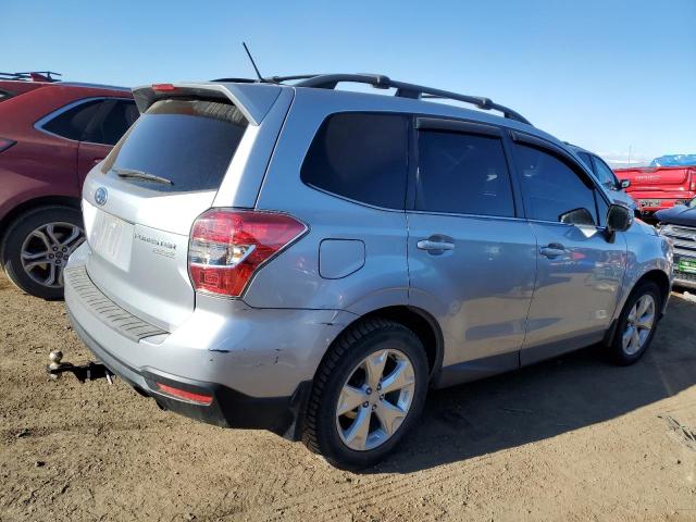 JF2SJAMC6EH495976 - 2014 SUBARU FORESTER 2.5I TOURING SILVER photo 3