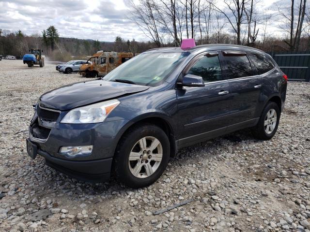 1GNKVGED1CJ252344 - 2012 CHEVROLET TRAVERSE LT GRAY photo 1