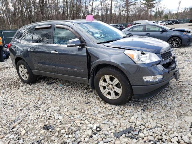 1GNKVGED1CJ252344 - 2012 CHEVROLET TRAVERSE LT GRAY photo 4