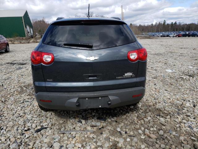 1GNKVGED1CJ252344 - 2012 CHEVROLET TRAVERSE LT GRAY photo 6