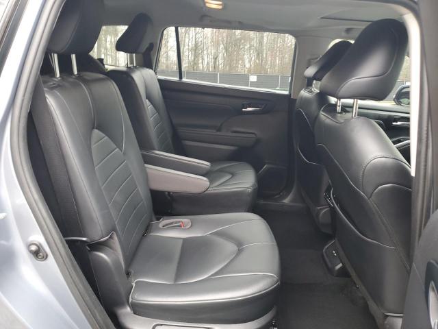 5TDHZRBH5LS034470 - 2020 TOYOTA HIGHLANDER XLE BLUE photo 11