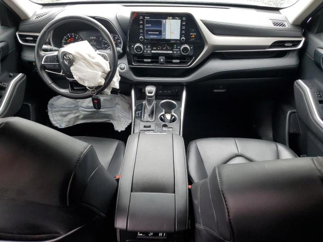 5TDHZRBH5LS034470 - 2020 TOYOTA HIGHLANDER XLE BLUE photo 8