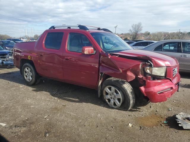 2HJYK16506H552846 - 2006 HONDA RIDGELINE RTL RED photo 4