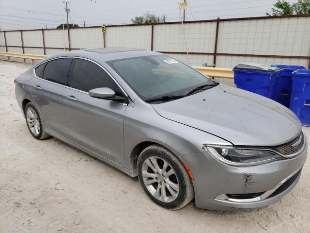 1C3CCCAB8GN104419 - 2016 CHRYSLER 200 LIMITED SILVER photo 4