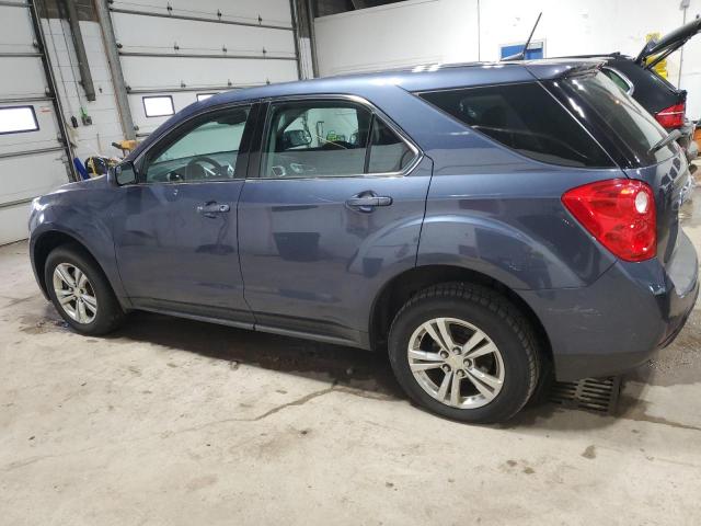 2GNALAEK4E6246924 - 2014 CHEVROLET EQUINOX LS BLUE photo 2