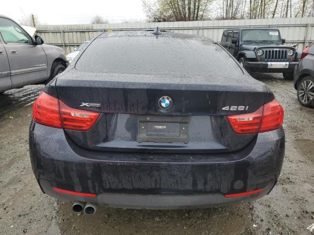 WBA4A7C50FD415915 - 2015 BMW 428 XI GRAN COUPE BLACK photo 6