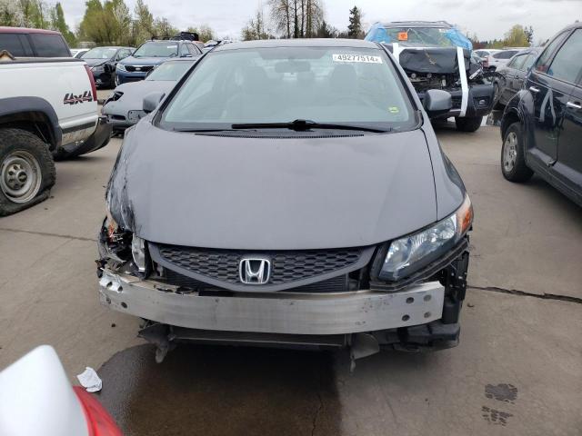 2HGFG3B51CH551488 - 2012 HONDA CIVIC LX GRAY photo 5