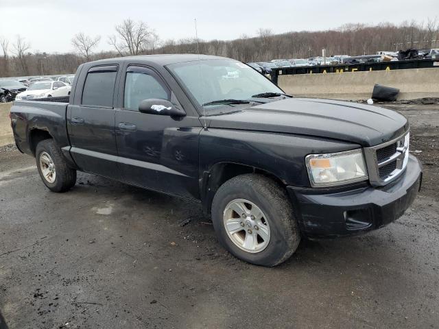 1D7HW48N38S626611 - 2008 DODGE DAKOTA QUAD SLT BLACK photo 4