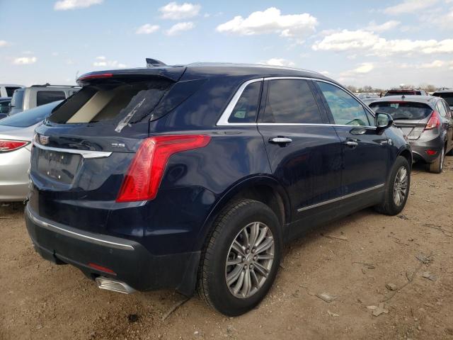 1GYKNDRS0HZ219306 - 2017 CADILLAC XT5 LUXURY BLUE photo 3