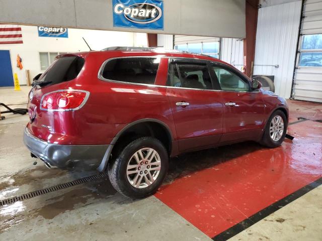 5GAER13738J212716 - 2008 BUICK ENCLAVE CX MAROON photo 3