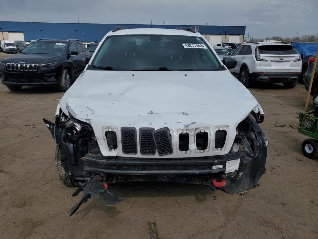1C4PJMBX2KD314709 - 2019 JEEP CHEROKEE TRAILHAWK WHITE photo 5