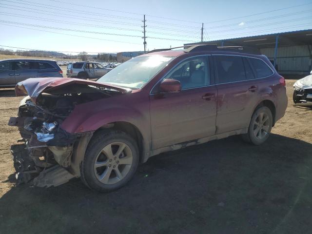 4S4BRBKC9D3251262 - 2013 SUBARU OUTBACK 2.5I LIMITED RED photo 1
