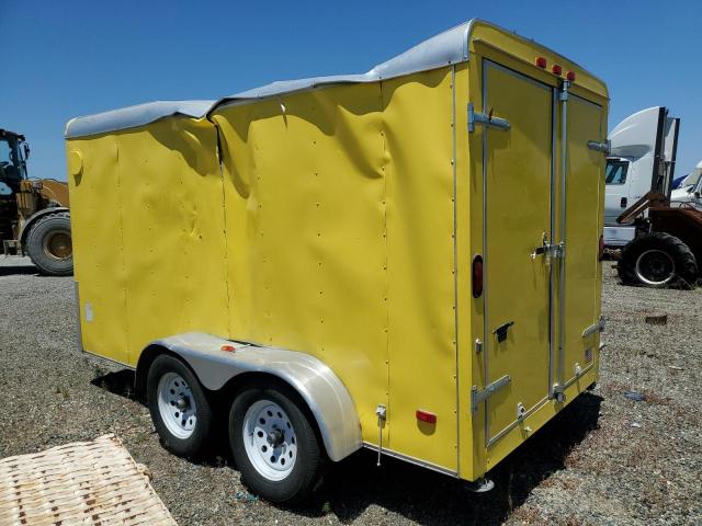 53PFB1221BU216911 - 2011 PACE TRAILER YELLOW photo 3