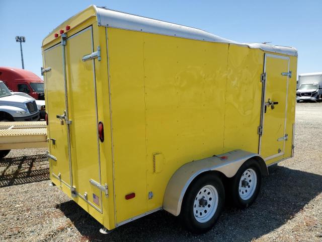 53PFB1221BU216911 - 2011 PACE TRAILER YELLOW photo 4