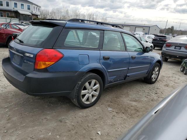 4S4BP61C177334535 - 2007 SUBARU OUTBACK OUTBACK 2.5I BLUE photo 3