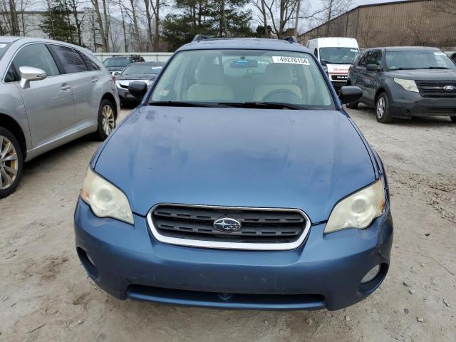 4S4BP61C177334535 - 2007 SUBARU OUTBACK OUTBACK 2.5I BLUE photo 5