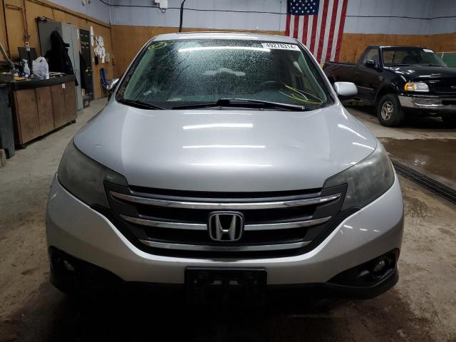 5J6RM4H5XDL030785 - 2013 HONDA CR-V EX SILVER photo 5