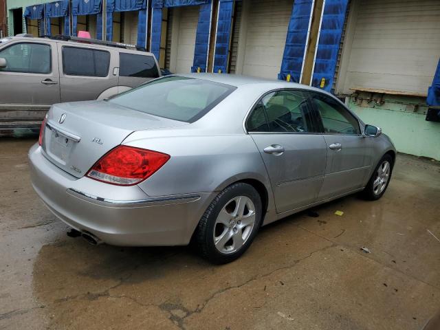 JH4KB16698C001922 - 2008 ACURA RL SILVER photo 3