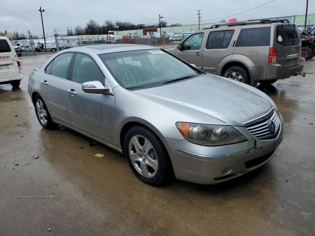 JH4KB16698C001922 - 2008 ACURA RL SILVER photo 4