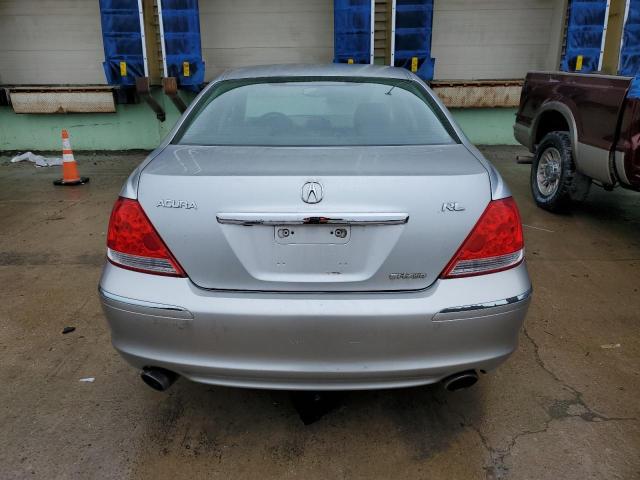 JH4KB16698C001922 - 2008 ACURA RL SILVER photo 6