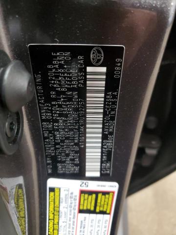 4T1G11AK1RU192757 - 2024 TOYOTA CAMRY SE NIGHT SHADE GRAY photo 13