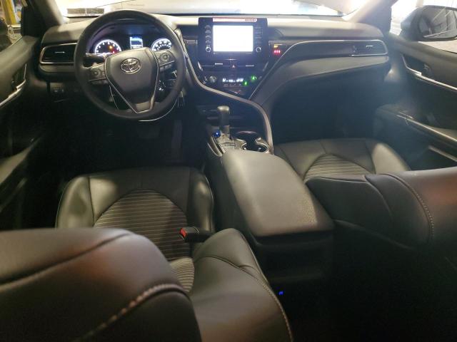 4T1G11AK1RU192757 - 2024 TOYOTA CAMRY SE NIGHT SHADE GRAY photo 8