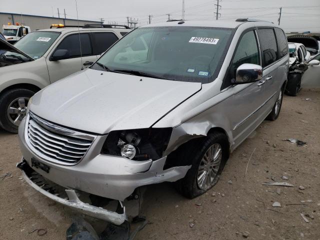 2A4RR6DG2BR656310 - 2011 CHRYSLER TOWN & COU LIMITED SILVER photo 1