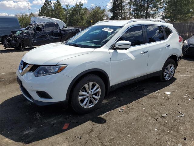 KNMAT2MV0GP684353 - 2016 NISSAN ROGUE S WHITE photo 1