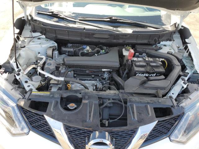 KNMAT2MV0GP684353 - 2016 NISSAN ROGUE S WHITE photo 12