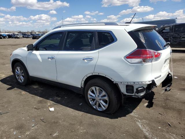 KNMAT2MV0GP684353 - 2016 NISSAN ROGUE S WHITE photo 2