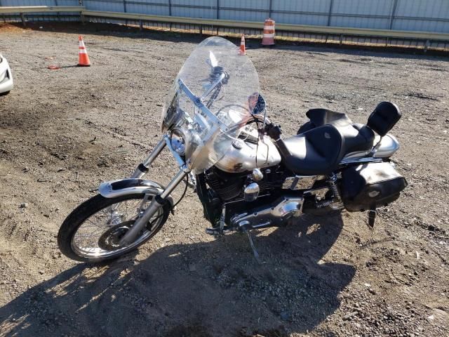 1HD1GEV483K308906 - 2003 HARLEY-DAVIDSON FXDWG ANNIVERSARY SILVER photo 2