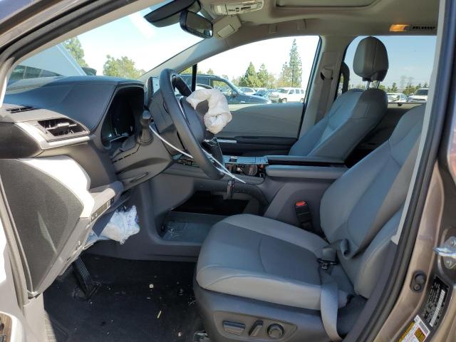 5TDJRKEC0NS114528 - 2022 TOYOTA SIENNA XLE GRAY photo 7