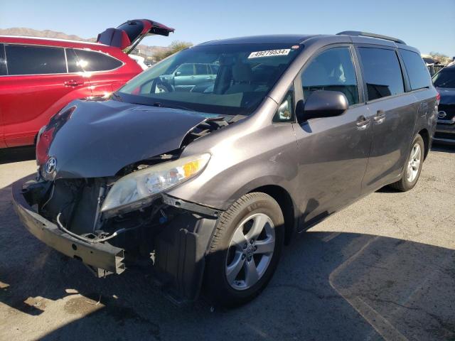 5TDKK3DC6DS296461 - 2013 TOYOTA SIENNA LE GRAY photo 1