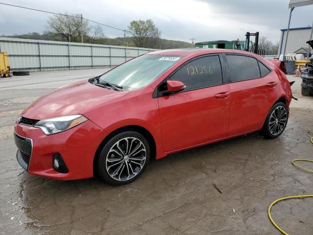 2T1BURHEXGC614801 - 2016 TOYOTA COROLLA L RED photo 1