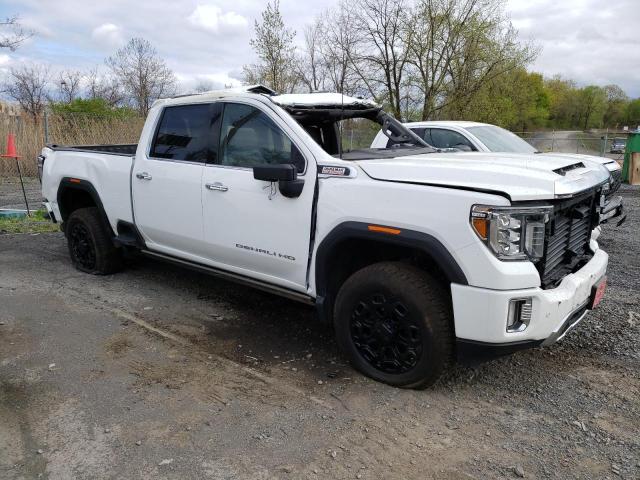 1GT49REY0MF262050 - 2021 GMC SIERRA K2500 DENALI WHITE photo 4