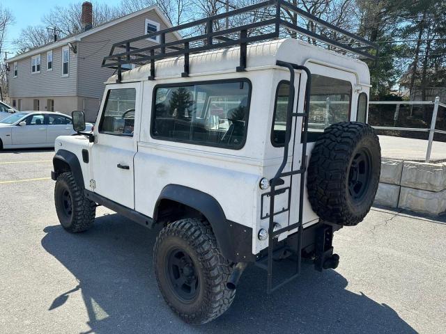 SALLDVAB7FA427935 - 1990 LAND ROVER DEFENDER WHITE photo 2