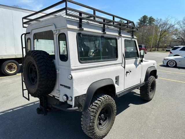 SALLDVAB7FA427935 - 1990 LAND ROVER DEFENDER WHITE photo 3