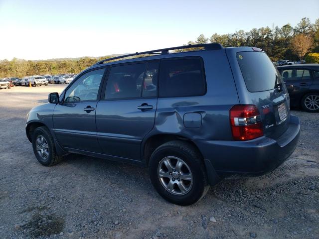 JTEEP21A340058870 - 2004 TOYOTA HIGHLANDER BLUE photo 2